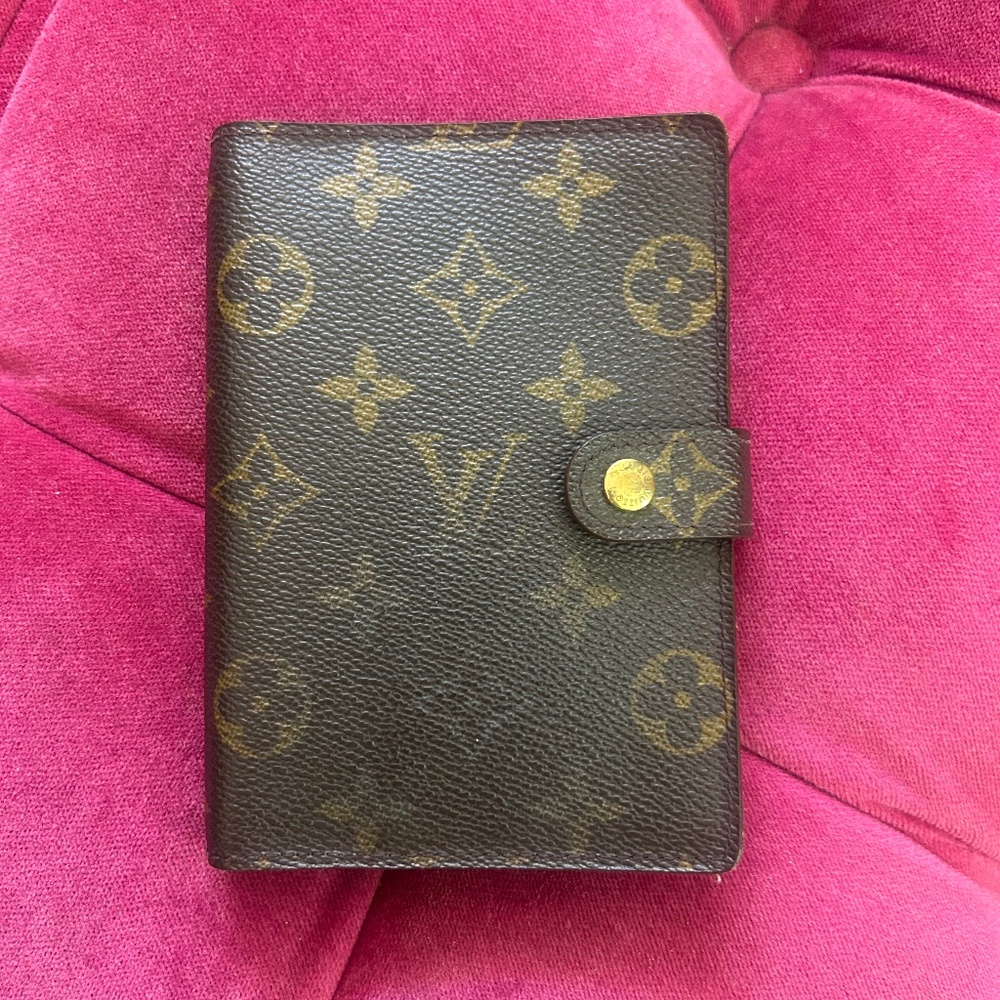 Louis Vuitton Monogram PM Agenda Cover | Authentic 6x4 Planner